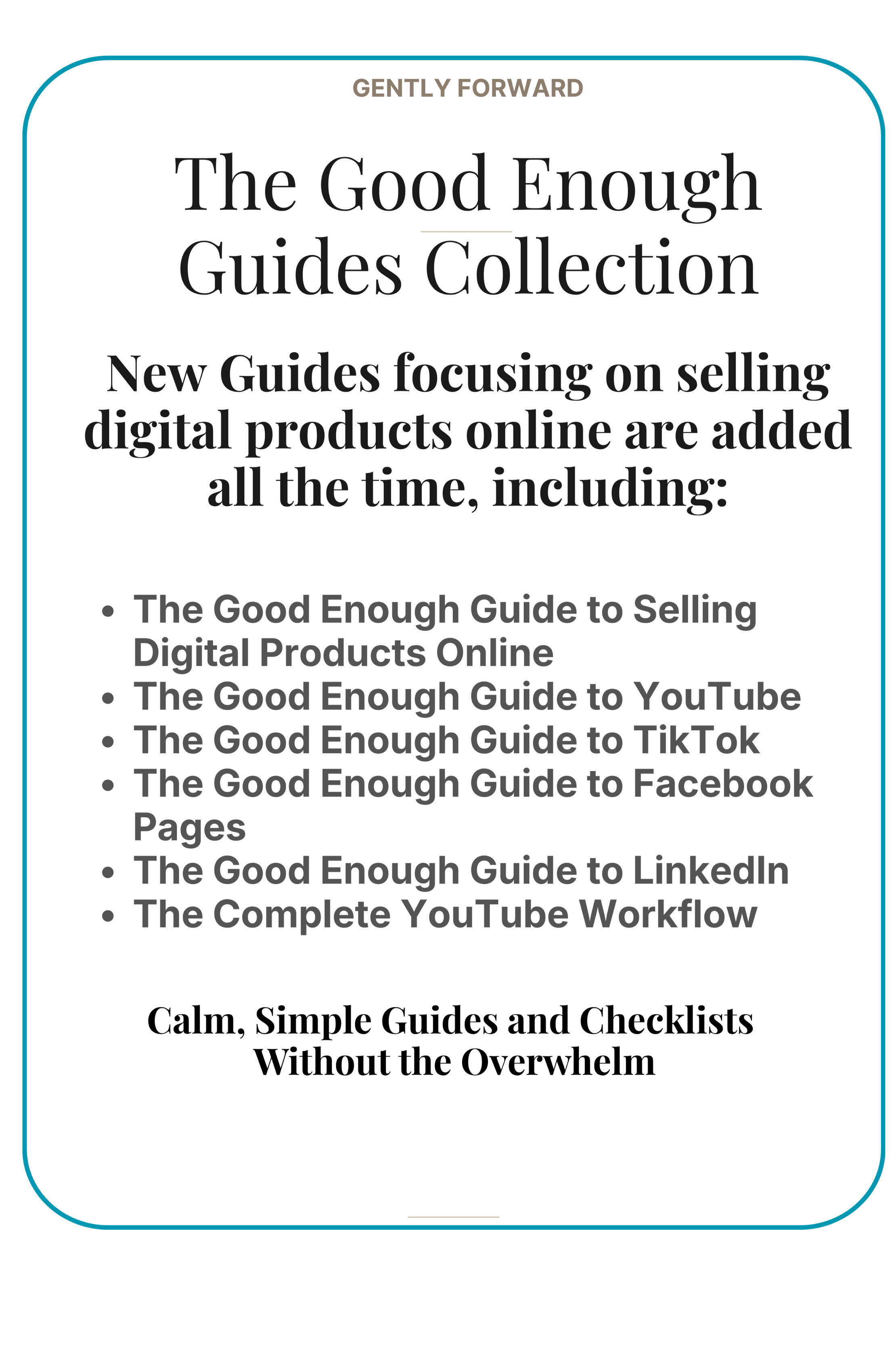 The Good Enough Guides Collection