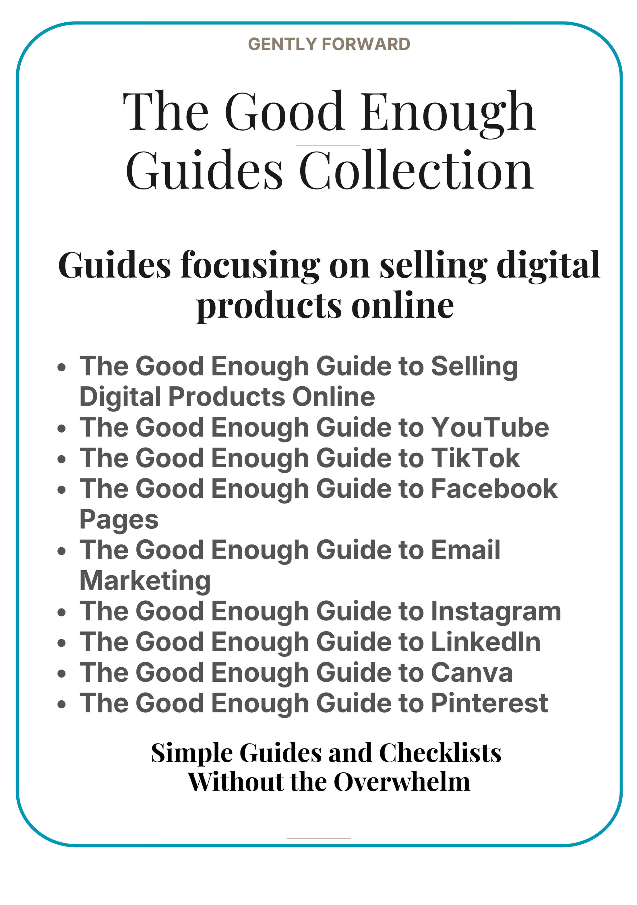 The Good Enough Guides Collection