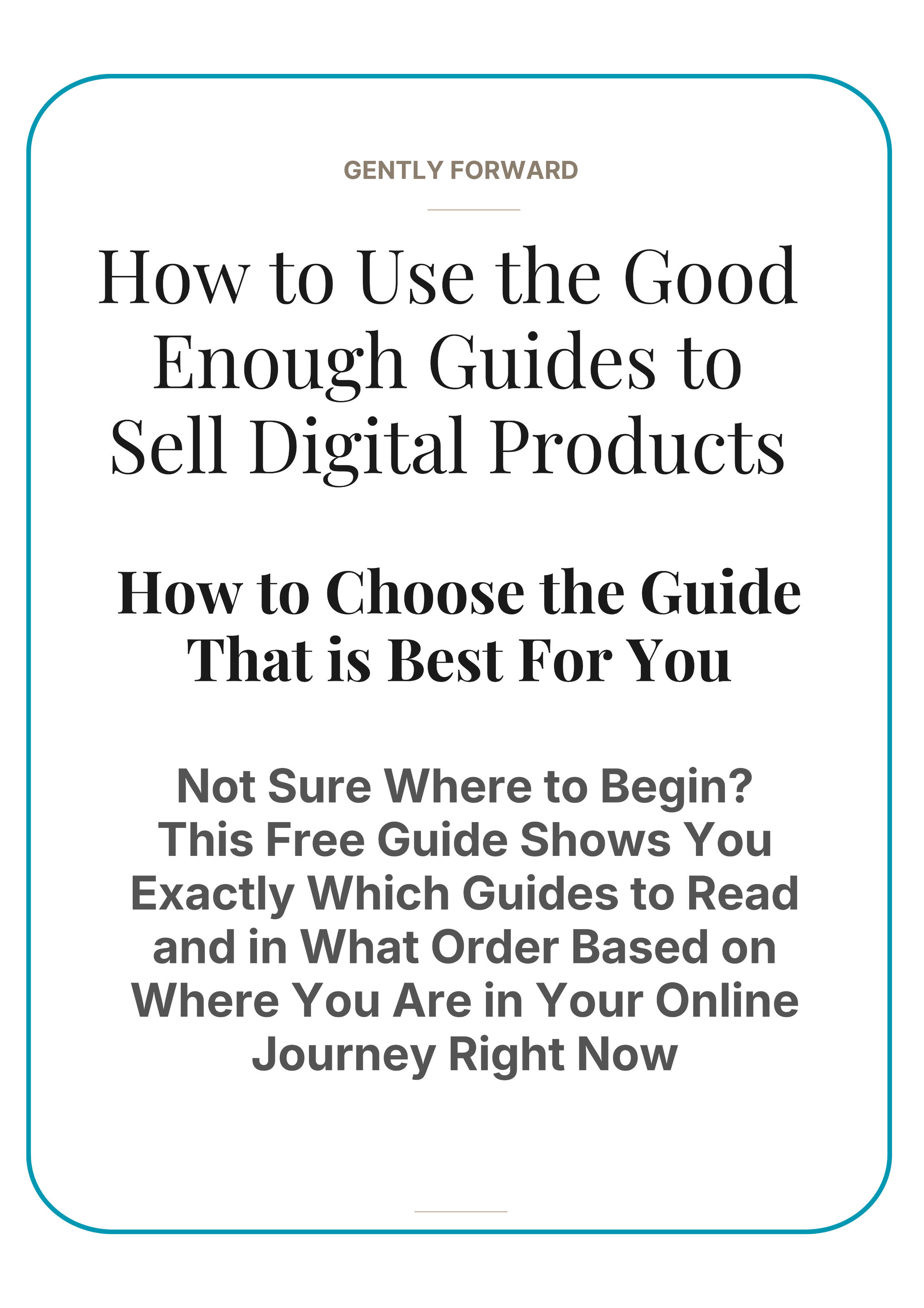 The Good Enough Guides Collection
